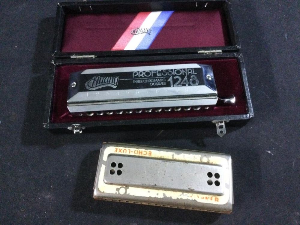 Lot 132: Harmonicas