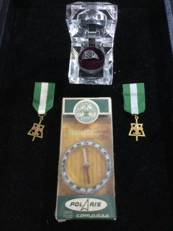 Lot 144: Vintage Boy Scout Items