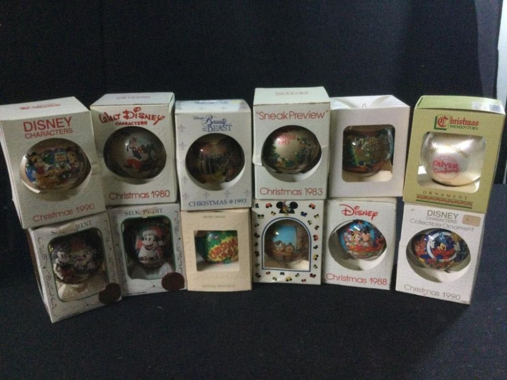 Lot 159: Disney Ornaments