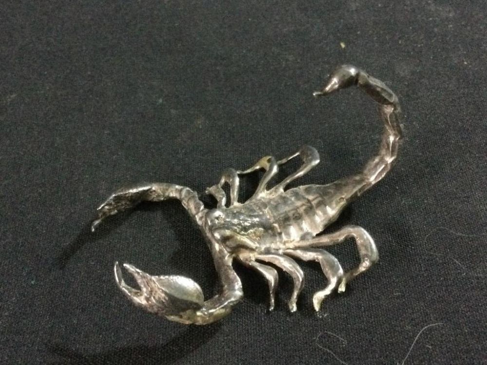 Lot 161: Sterling Scorpion