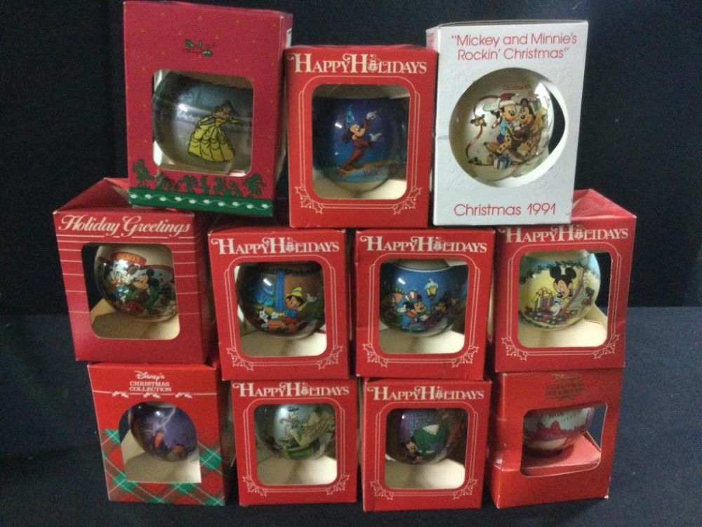 Lot 185: Disney Ornaments