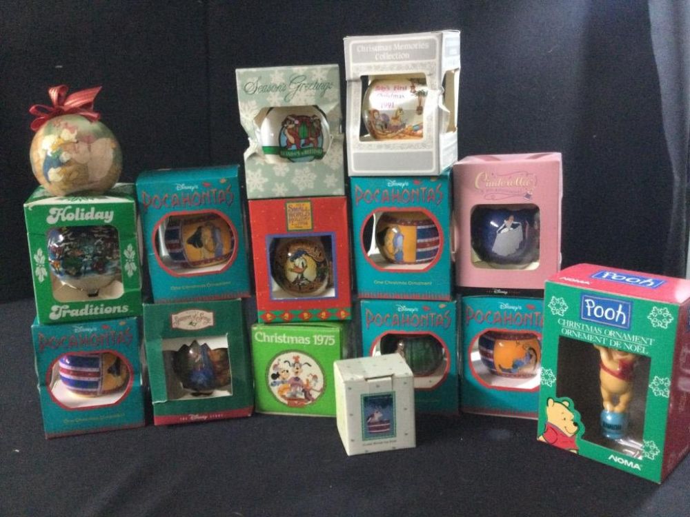 Lot 197: Disney Ornaments