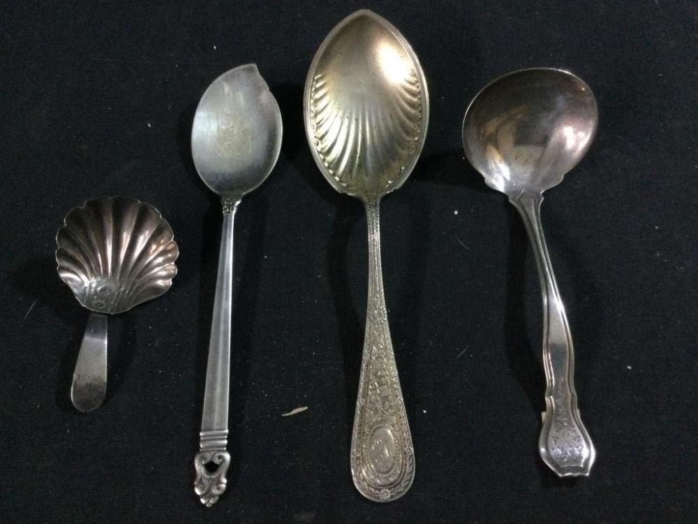 Lot 204: Sterling Flatware