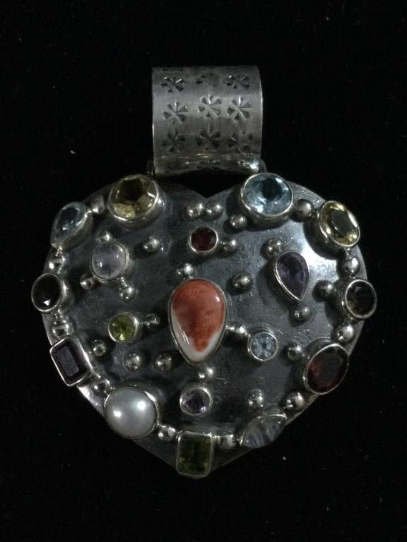 Lot 213: Sterling Pendant