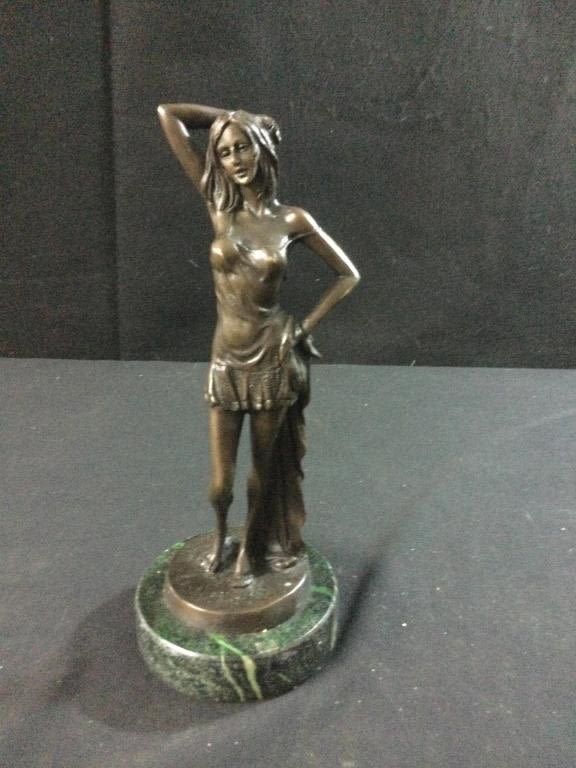Lot 235: Bronze Statue