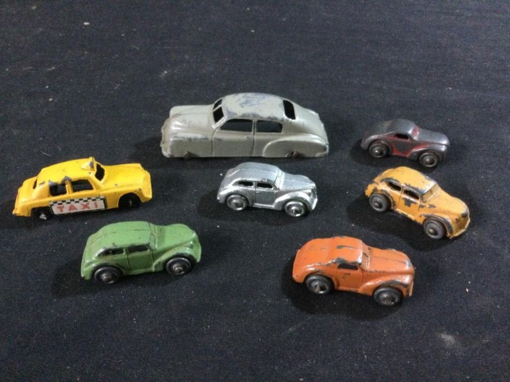 Lot 64: Antique Tin Cars