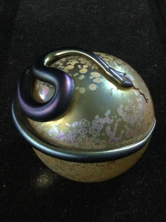Lot 95: Signed Large Correia  Paperweight