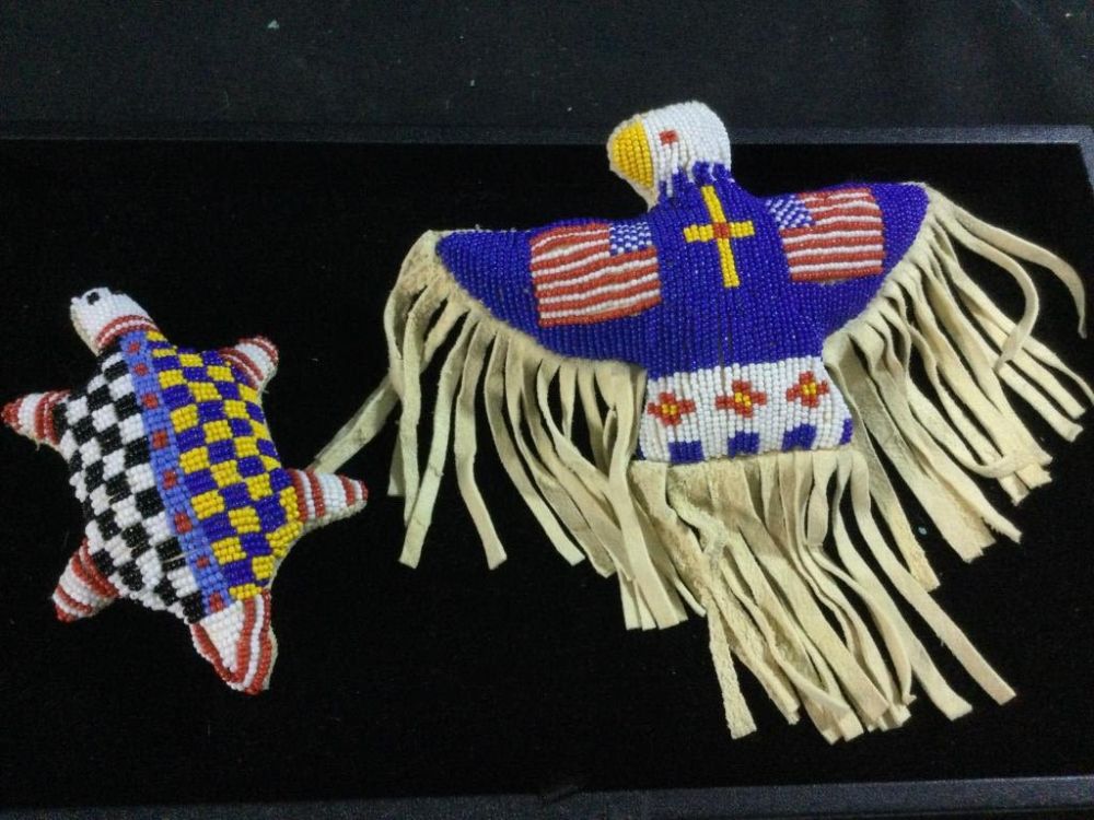 Lot 130: Native American Beaded Fetish