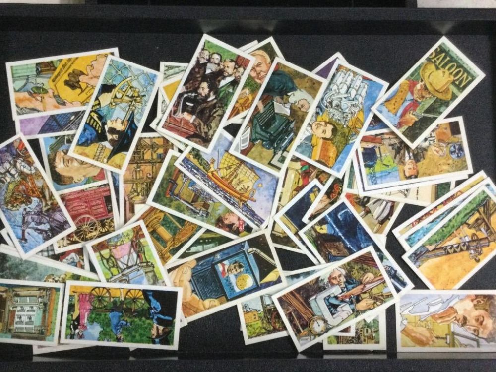 Lot 228: Antique Tea Bag Cards