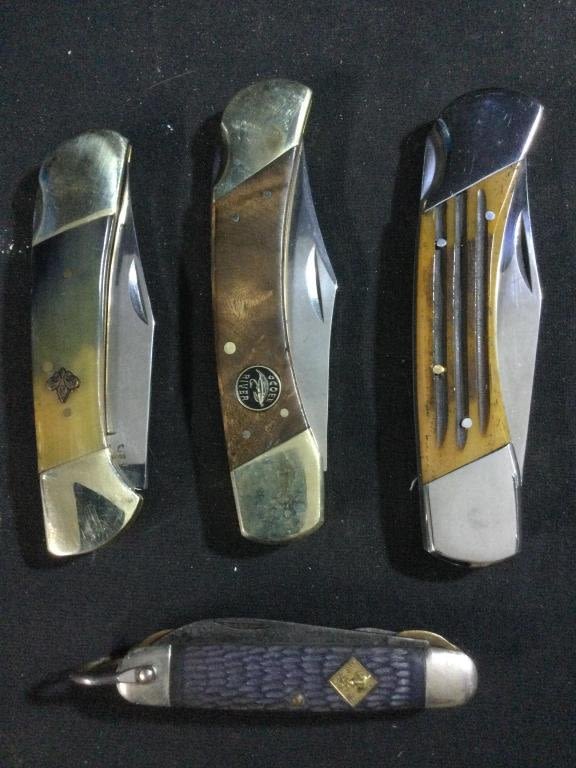Lot 242: Knives (pocket & boy scout)
