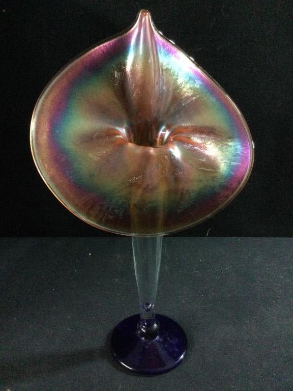 Lot 251: Signed Art Glass