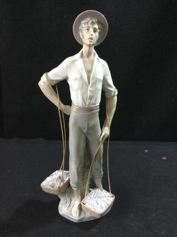 Lot 24: Lladro "Fisherman" 4802