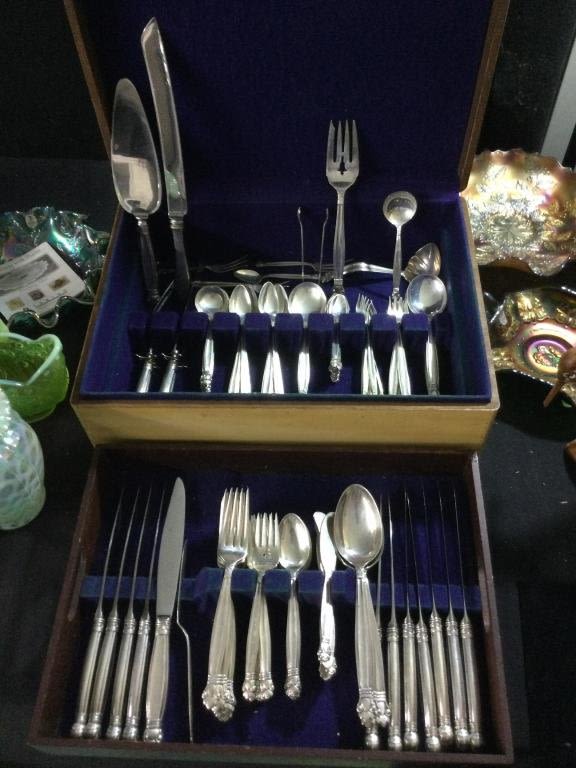 Lot 82: Sterling Flatware