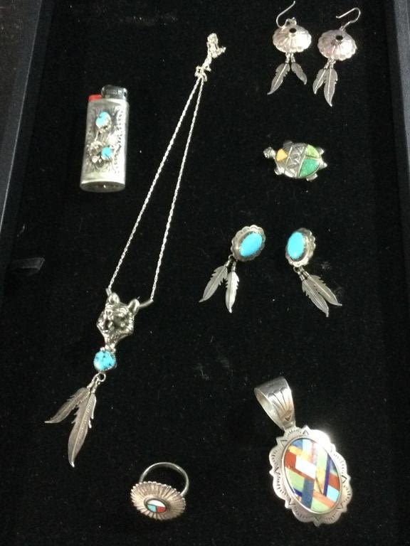 Lot 91: Native American Jewelry