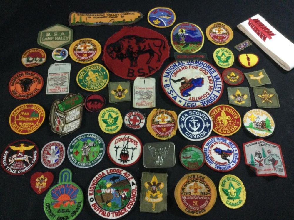 Lot 102: Vintage Boy Scout Patches