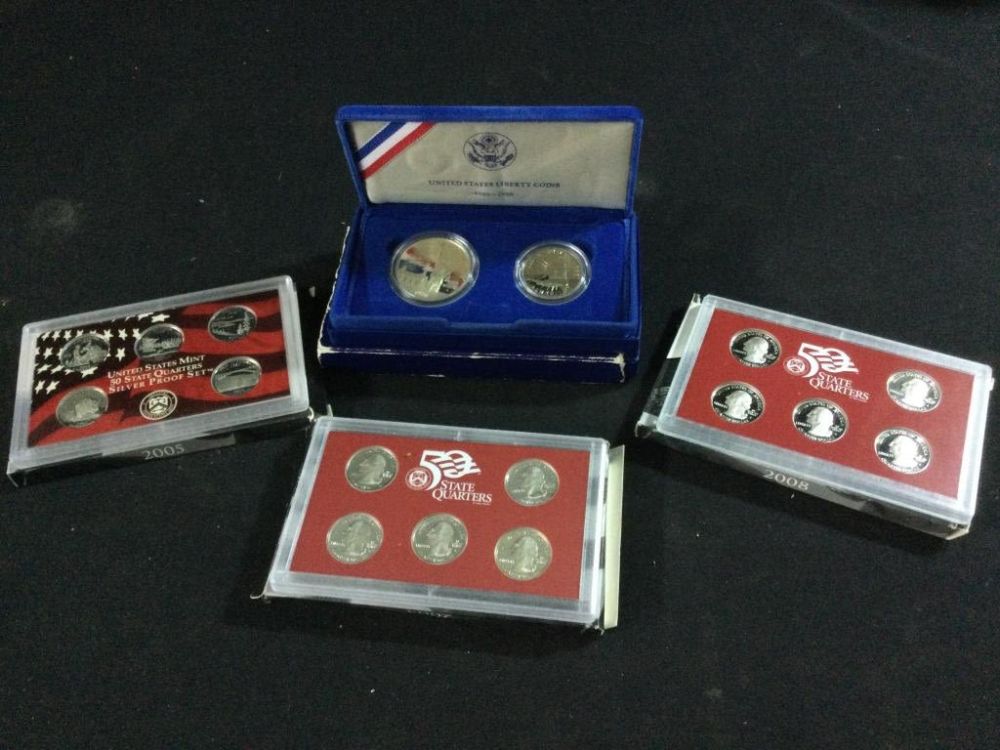 Lot 107: Silver Proof Sets
