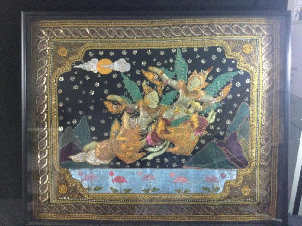 Lot 111: Asian Tapestry