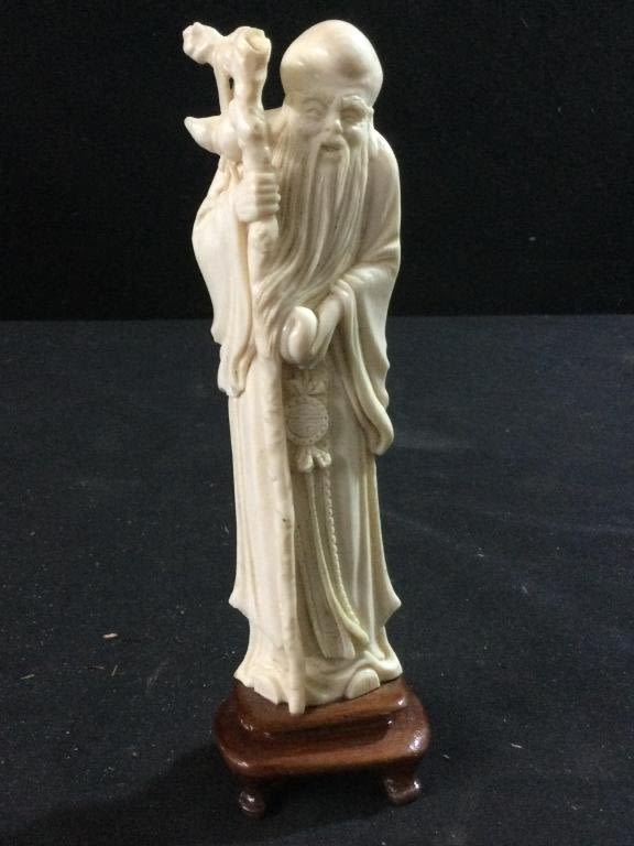 Lot 149: Carved Holy Man