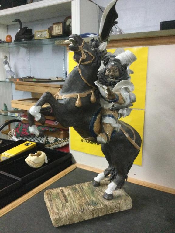 Lot 177: Vintage Mongolian Statue