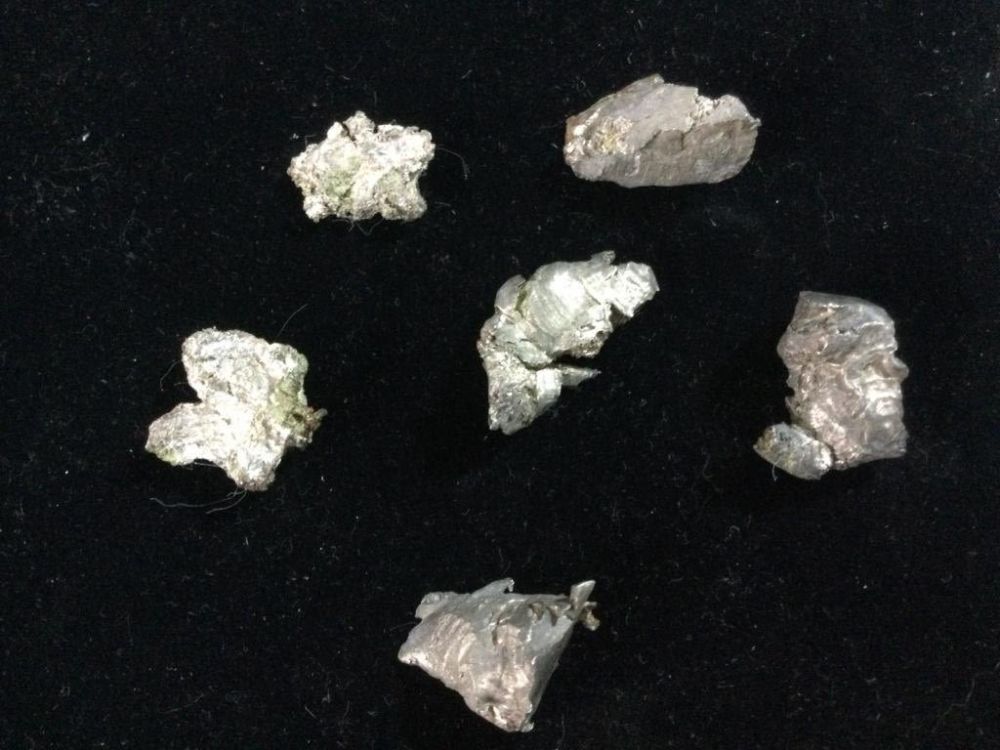 Lot 196: Natural Silver Nuggets