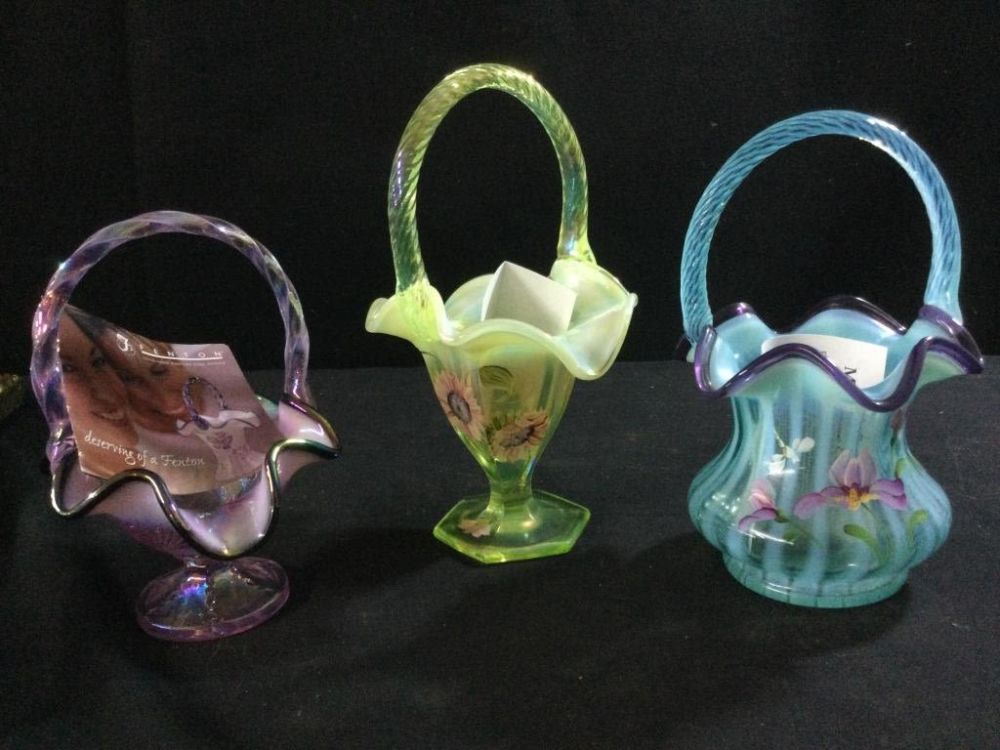 Lot 246: Fenton Baskets