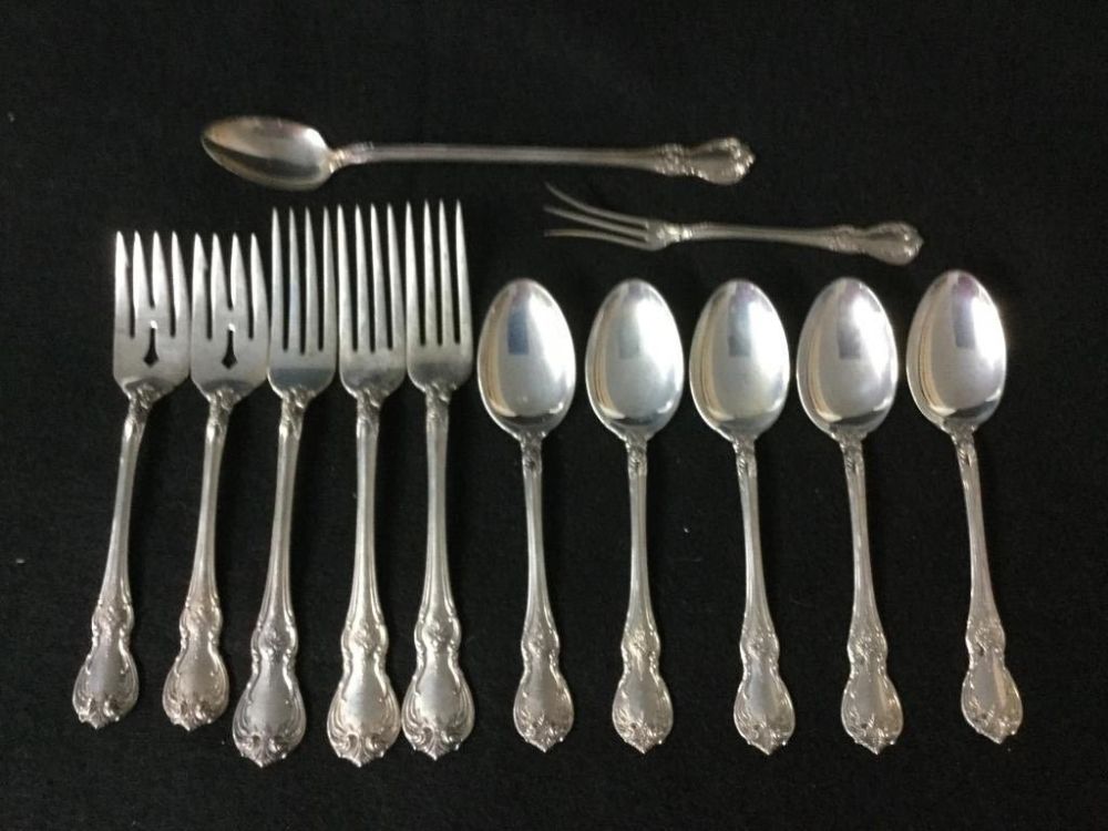 Lot 17: Sterling Flatware