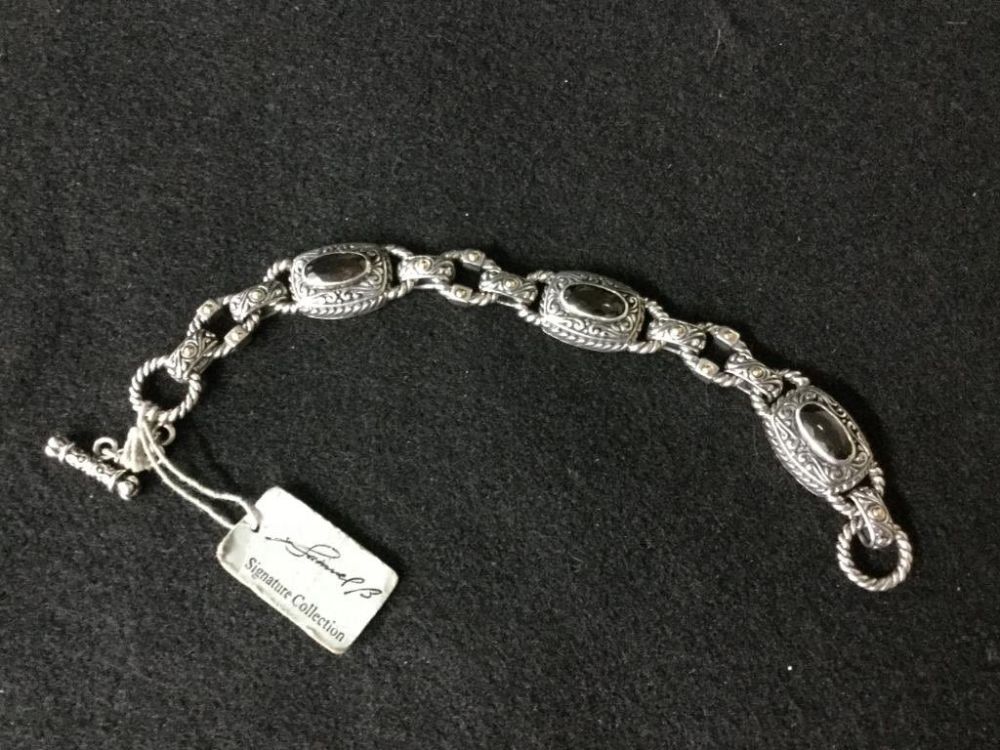 Lot 19: Sterling Bracelet
