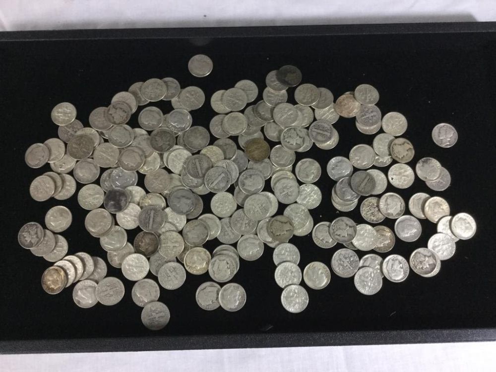 Lot 30: Silver Dimes
