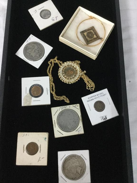 Lot 54: Coin & Jewelry Lot