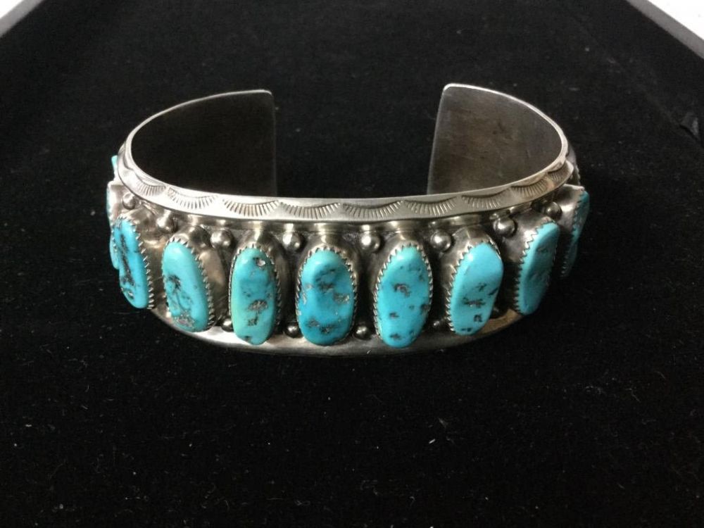 Lot 64: Navajo Cuff Bracelet