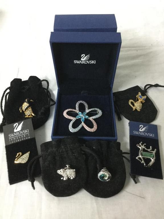 Lot 65: Swarvoski Jewelry Lot