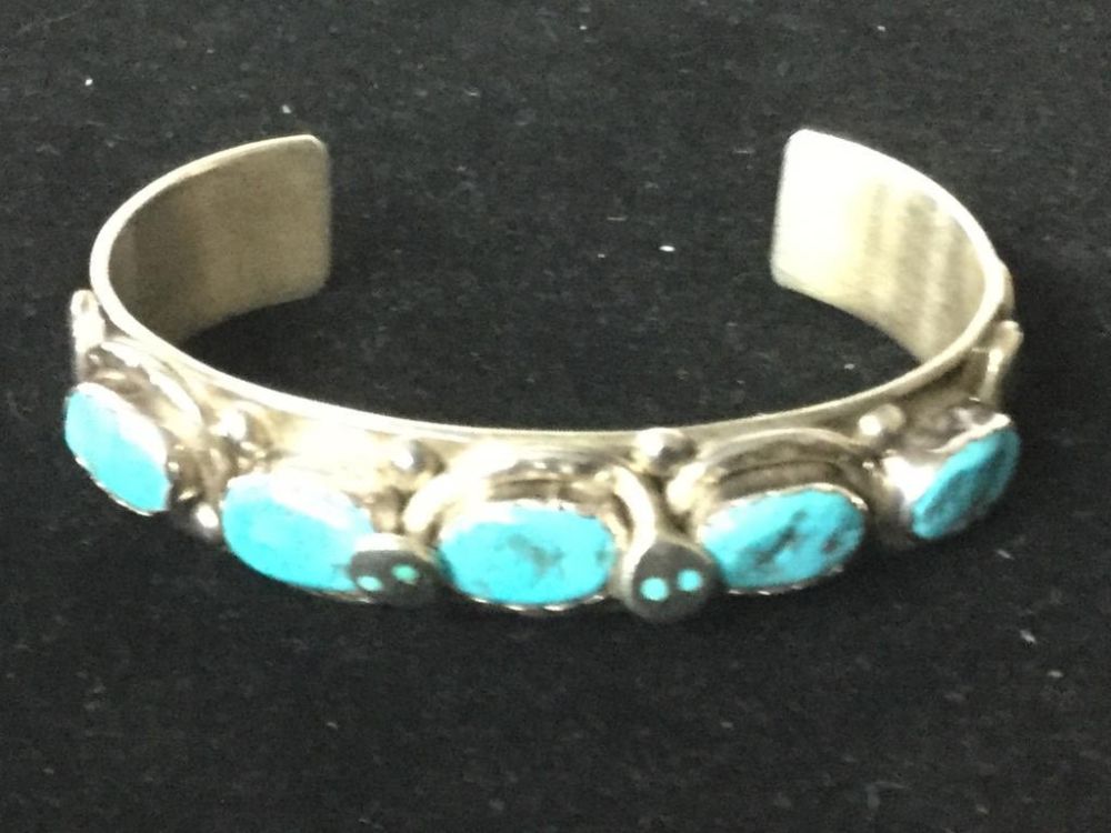 Lot 74: Effie Native American Cuff Bracelet