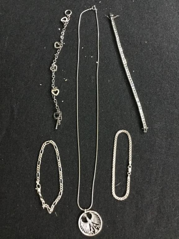 Lot 106: Sterling Jewelry