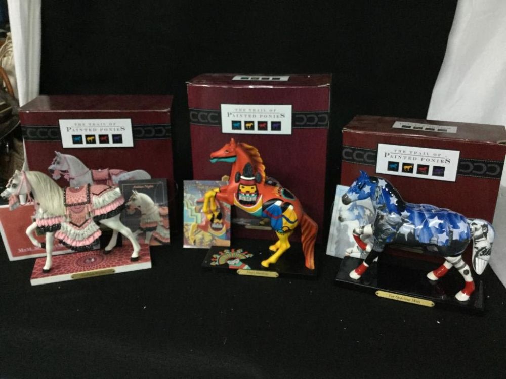 Lot 108: Painted Ponies