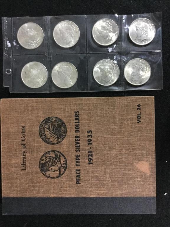 Lot 110: Peace Dollars