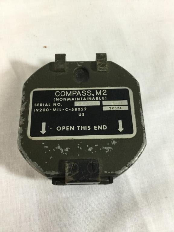 Lot 120: WWII Military Compass