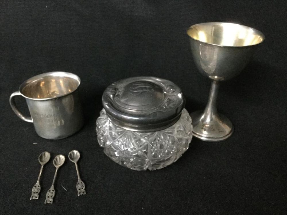Lot 125: Sterling Lot
