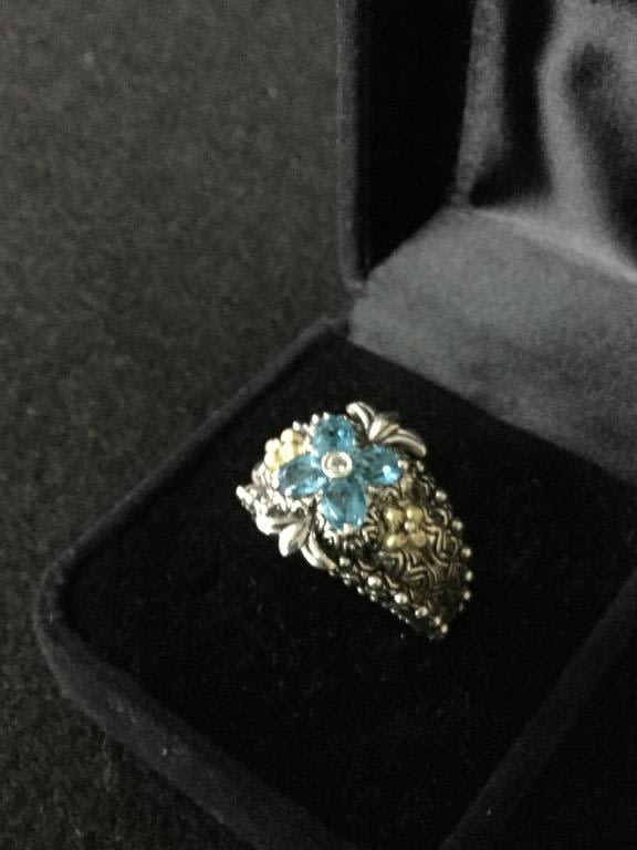 Lot 130: Bixby Sterling Ring