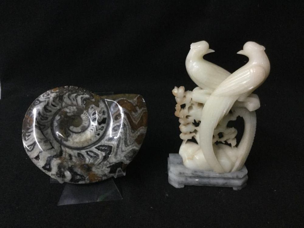 Lot 172: Soapstone & Fossil Lot