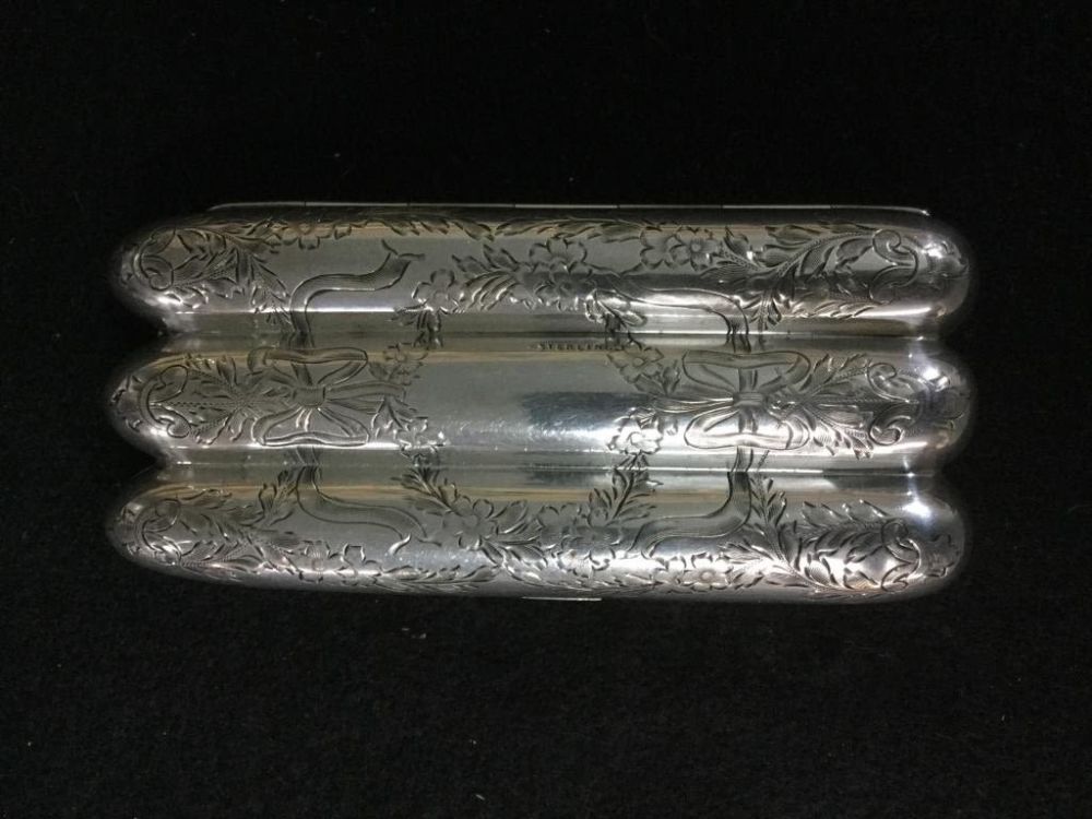 Lot 180: Sterling Cigar Holder
