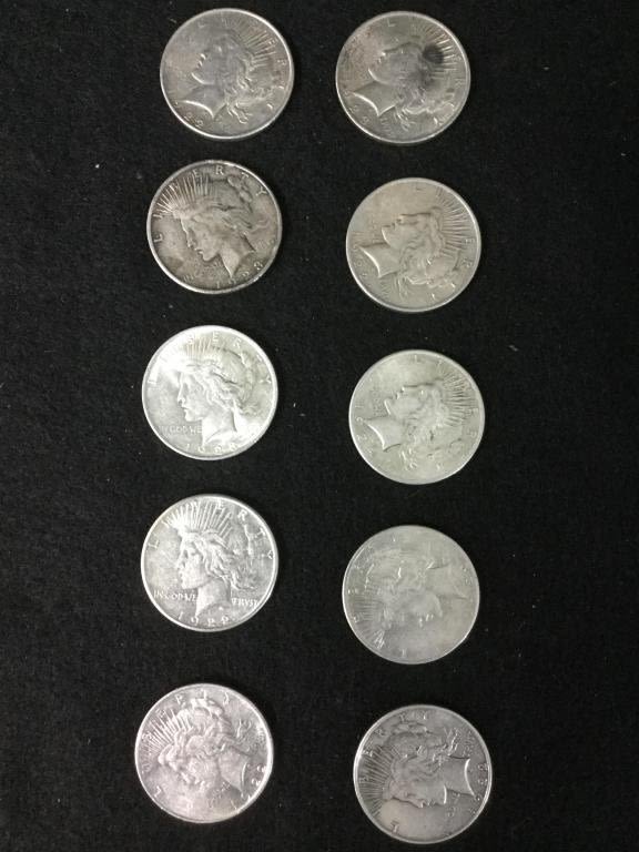 Lot 183: Peace Dollars