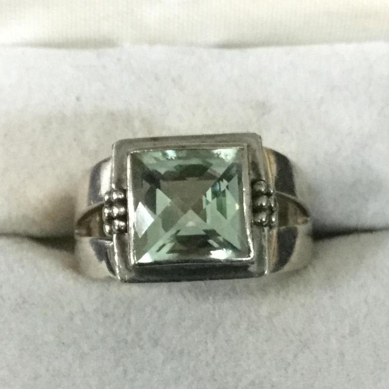 Lot 200: MIchael Dawkin's Silver Ring