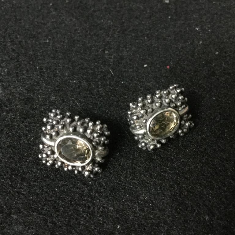 Lot 245: Sterling Earrings Lot