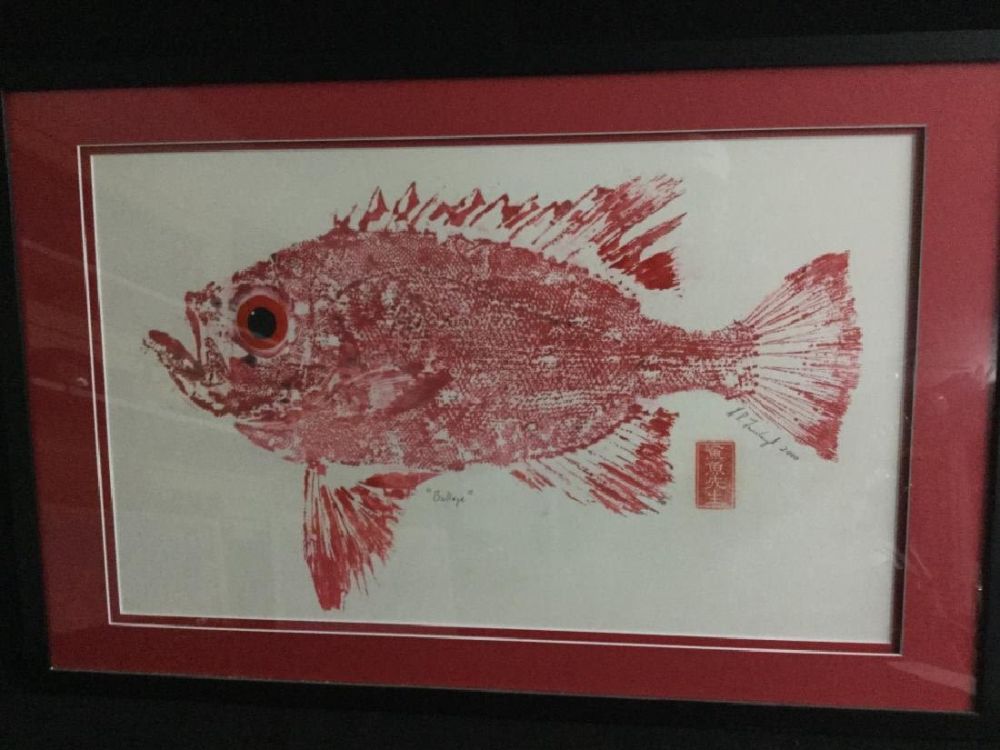 Lot 28: Fish Rubbing