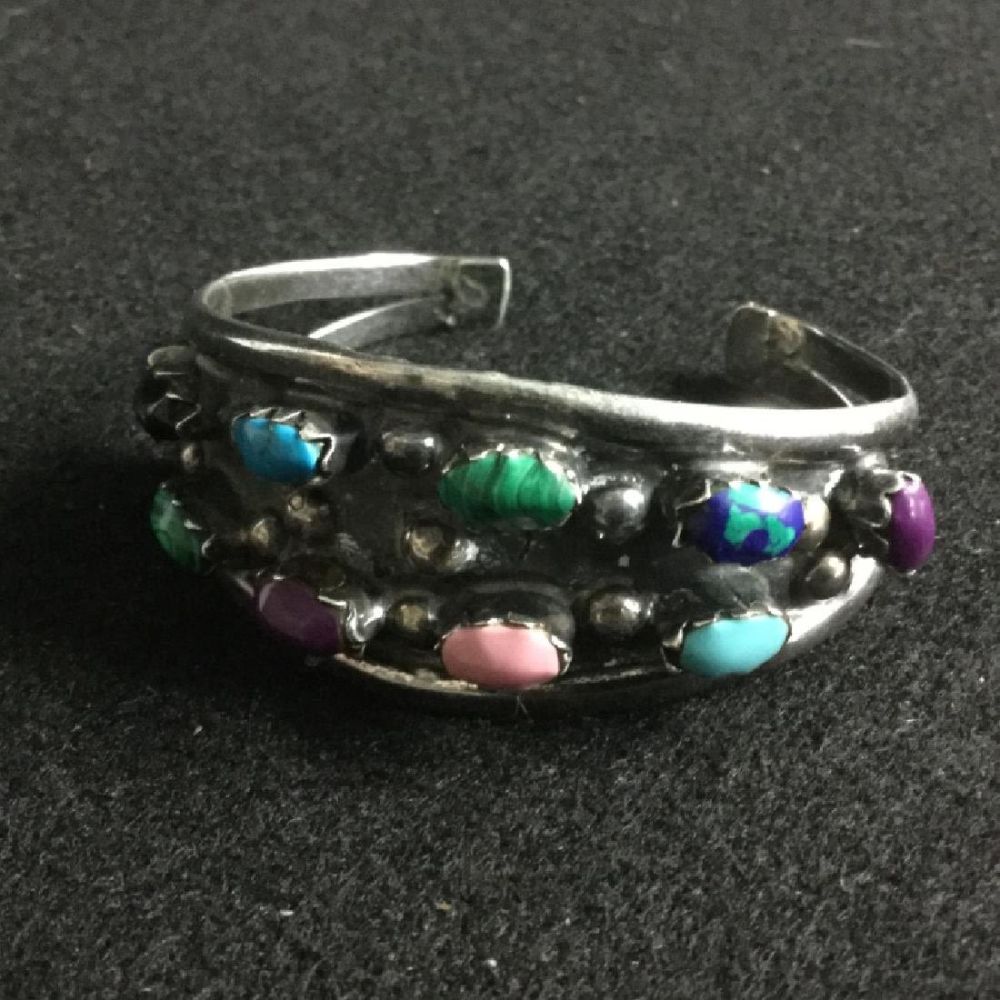 Lot 30: Sterling Cuff Bracelet