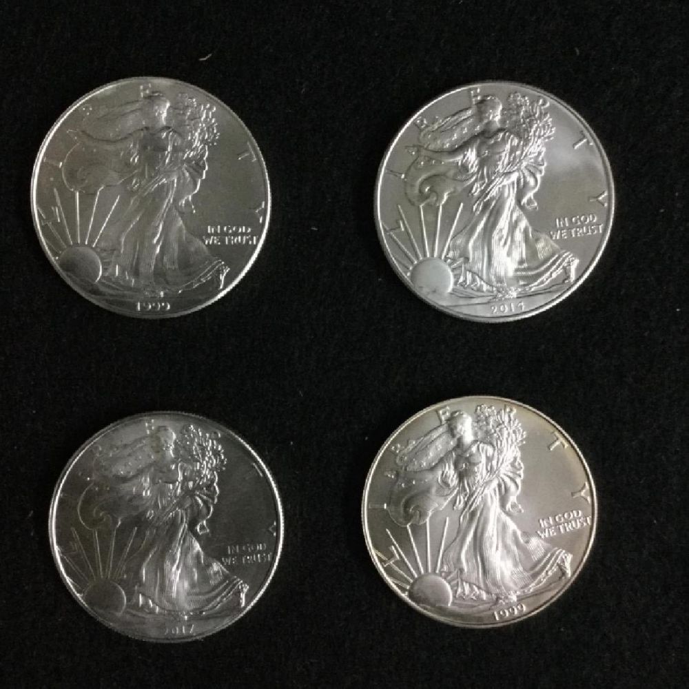 Lot 31: Silver Eagles