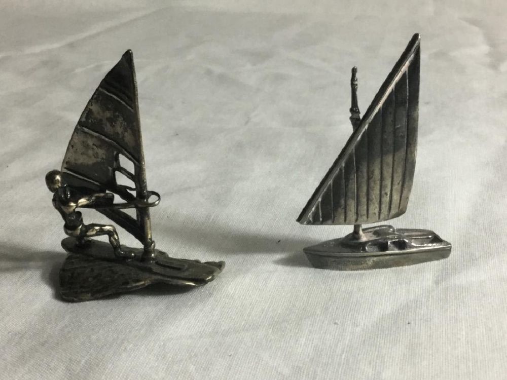 Lot 44: Nautical Sterling Pieces