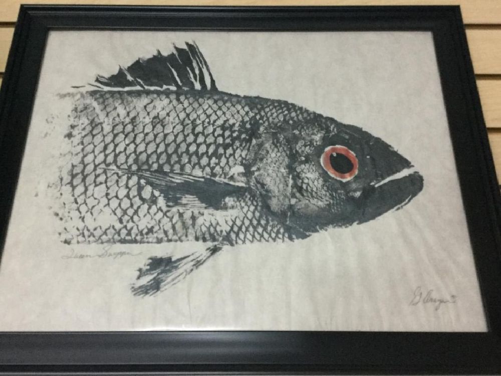 Lot 48: GYOTAKU - Fish Rubbing