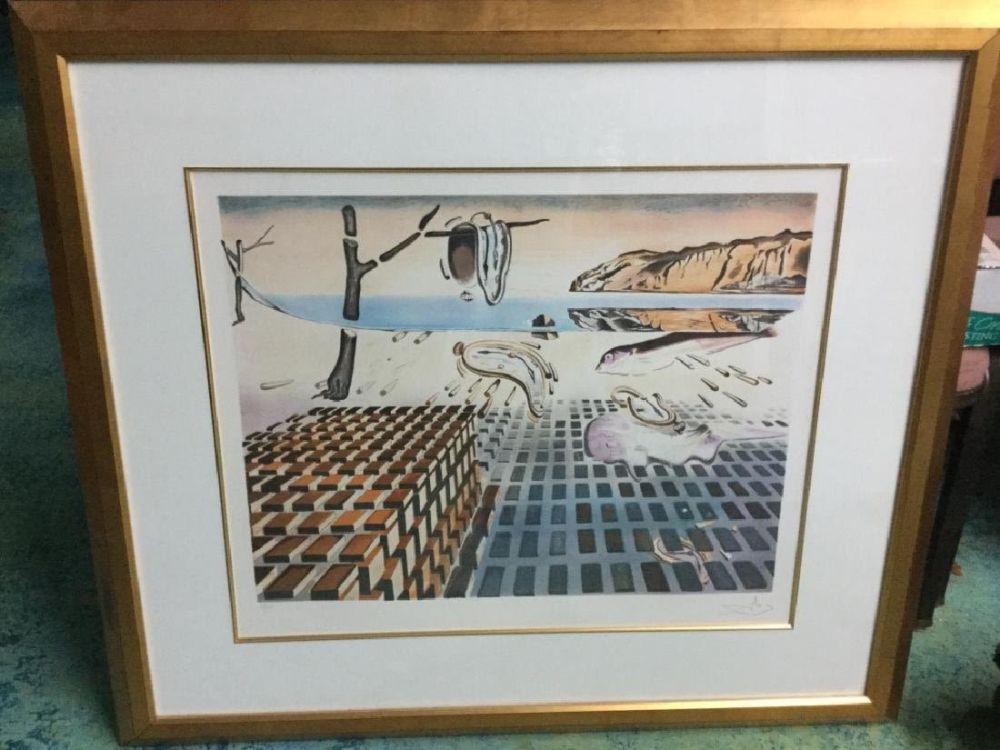 Lot 54: Salvador Dali Signed & Numbered Lithograph