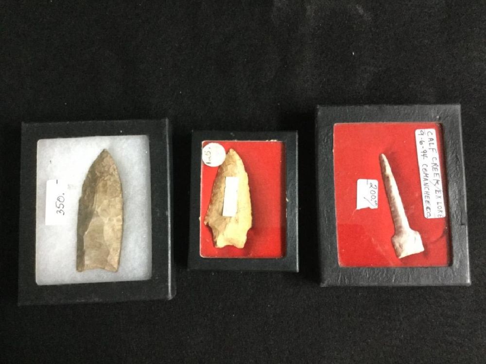 Lot 102: Indian Artifacts
